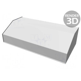 Carcasă Desktop Aluminiu 519mm x 348mm x 175mm | Electronic-mag.ro | Componente Electronice