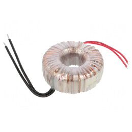 Transformator toroidal 160VA 230V 9V 17.77A cu cabluri | Electronic-mag.ro | Componente Electronice