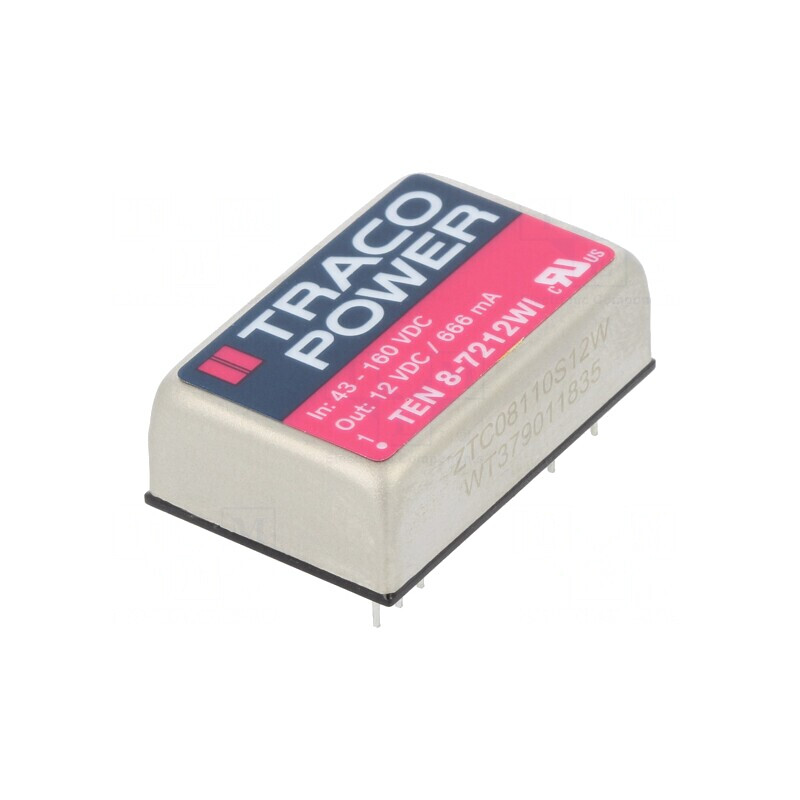 Convertor DC/DC 8W 43-160V la 12V 666mA DIP24 | Electronic-mag.ro | Componente Electronice Convertor DC/DC 8W 43-160V la 12V 666mA DIP24 | Electronic-mag.ro | Componente Electronice