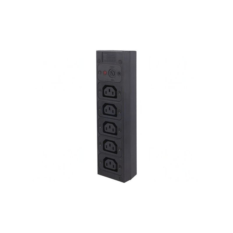 Conector Alimentare AC Splitter 10A 250V IEC 60320 | Electronic-mag.ro | Componente Electronice