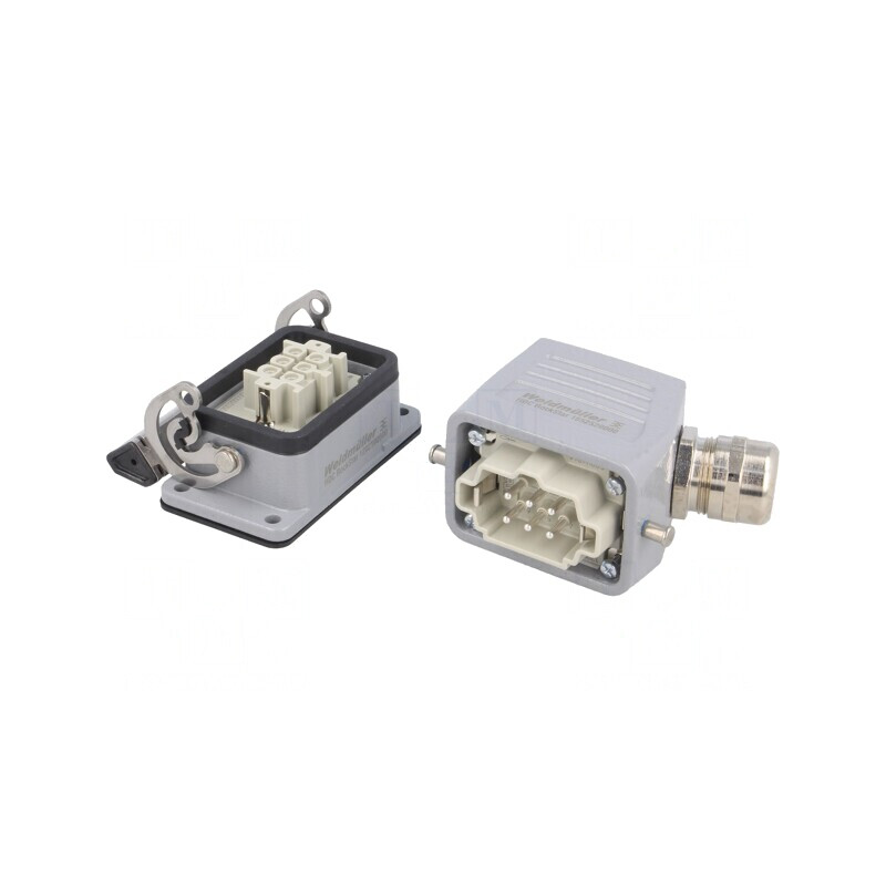 Set Conector HDC Tată-Mamă 6 Pini | Electronic-mag.ro | Componente Electronice
