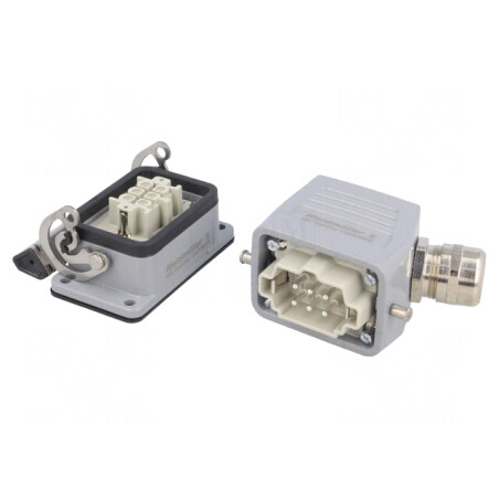 Set Conector HDC Tată-Mamă 6 Pini | Electronic-mag.ro | Componente Electronice