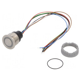 Comutator: capacitiv | Poz: 2 | SPST-NO | 0,1A/42VAC | 0,1A/60VDC | IP67 | 3-101-404