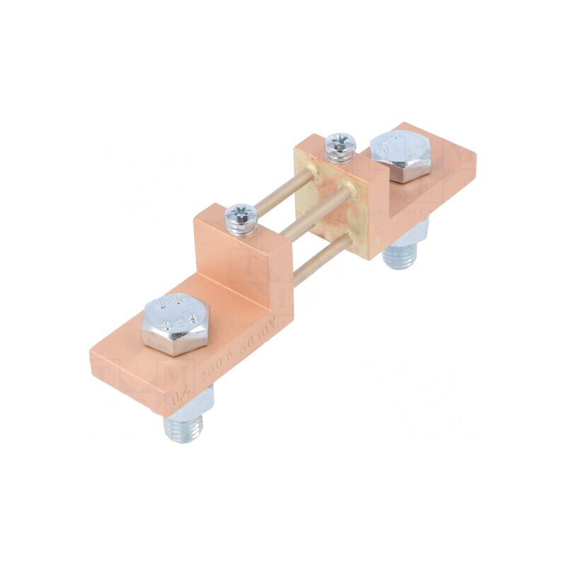 Şunt de curent 200A 60mV Clasa 0,2 | Electronic-mag.ro | Componente Electronice