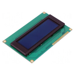Ecran OLED Alfanumeric 20x4 Galben 98x60x10mm 16 Pinuri | Electronic-mag.ro | Componente Electronice