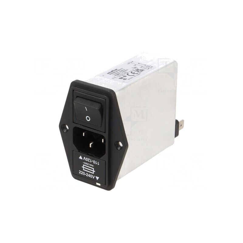 Conector Alimentare AC Soclu Tată 6A 250VAC C14 | Electronic-mag.ro | Componente Electronice Conector Alimentare AC Soclu Tată 6A 250VAC C14 | Electronic-mag.ro | Componente Electronice