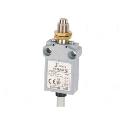 Limitator cursă bolț Ø8mm cu fixare suplimentară NO NC 5A PEM2G21Z | Electronic-mag.ro | Componente Electronice