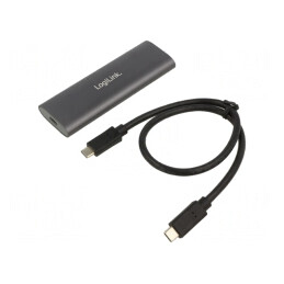 Carcasă Hard Discuri M.2 USB 3.2 Aluminiu Argintiu | Electronic-mag.ro | Componente Electronice
