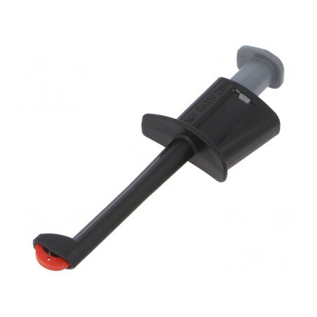 Clips de măsurare cu cârlig 20A neagră 137mm | Electronic-mag.ro | Componente Electronice