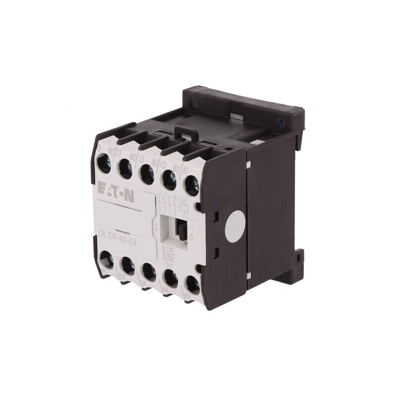 Contactor 4-polar NO 230VAC 6A pentru șină DIN | Electronic-mag.ro | Componente Electronice