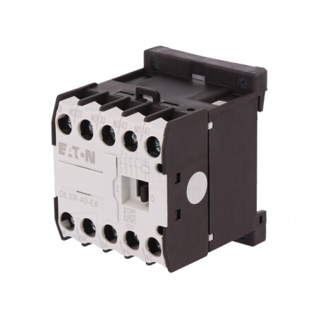 Contactor 4-polar NO 230VAC 6A pentru șină DIN | Electronic-mag.ro | Componente Electronice