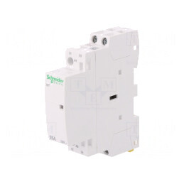 Contactor 2-poli 25A 230-240VAC NC IP20