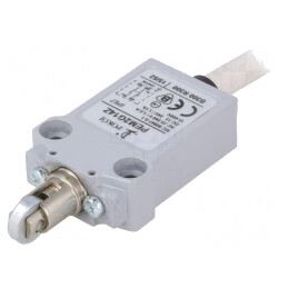 Limitator de Cursă cu Rola Metalică Transversală Ø12mm 5A | Electronic-mag.ro | Componente Electronice