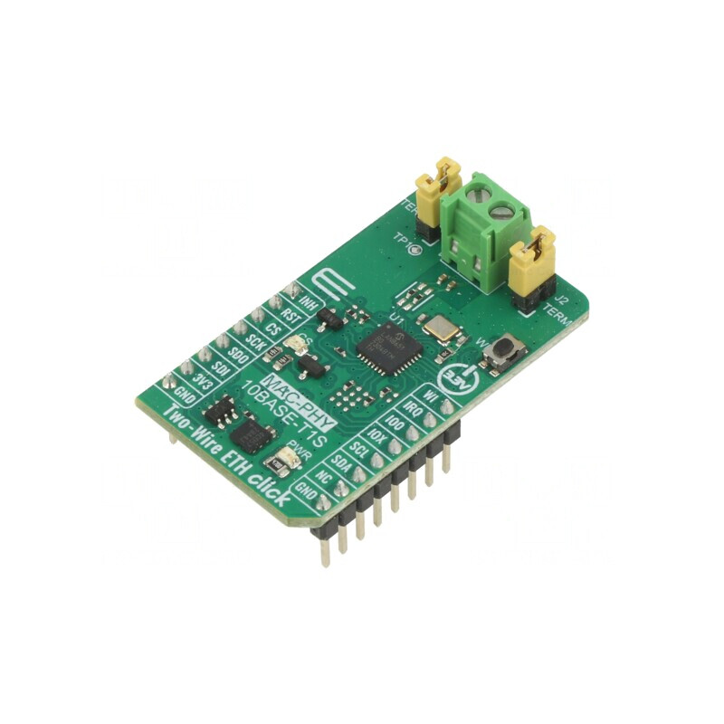 Placă Prototip Ethernet GPIO I2C SPI LAN8651 | Electronic-mag.ro | Componente Electronice