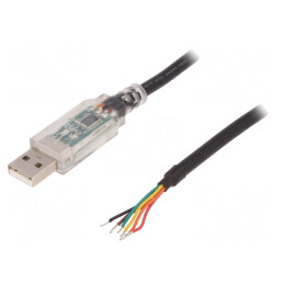 Adaptor USB la RS232 cu Cablu de 5m | Electronic-mag.ro | Componente Electronice