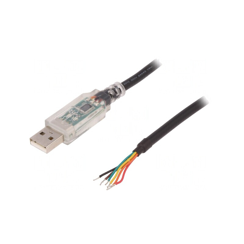 Adaptor USB la RS232 cu Cablu de 5m | Electronic-mag.ro | Componente Electronice