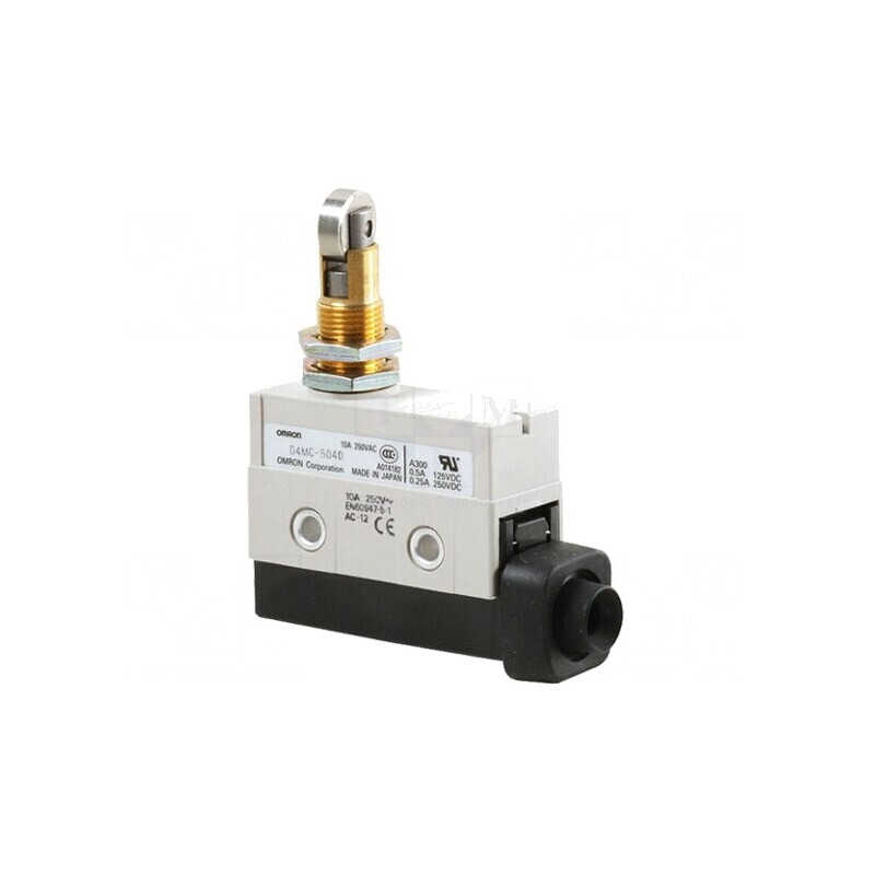 Limitator cursă cu rolă SPDT 10A 250VAC D4MC-5040 | Electronic-mag.ro | Componente Electronice