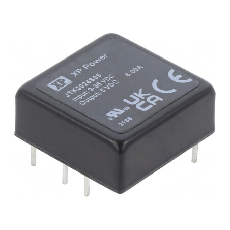 Convertor DC/DC 30W 9-36V la 5V 6A THT | Electronic-mag.ro | Componente Electronice
