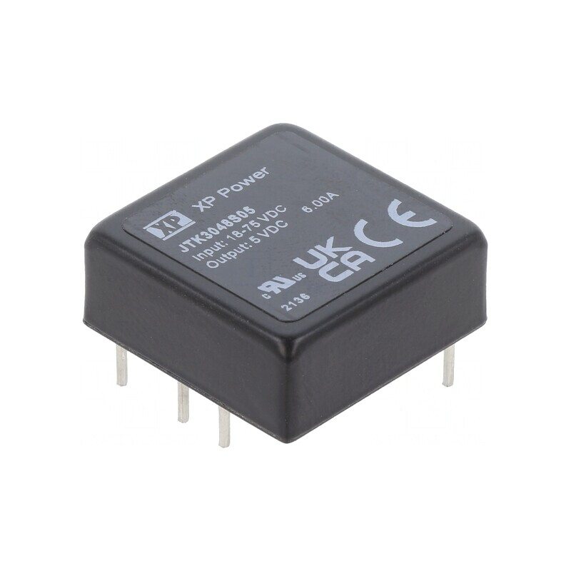 Convertor DC/DC 30W 18-75V la 5V 6A JTK3048S05 | Electronic-mag.ro | Componente Electronice Convertor DC/DC 30W 18-75V la 5V 6A JTK3048S05 | Electronic-mag.ro | Componente Electronice