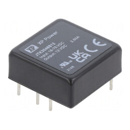 Convertor DC/DC 30W 18-75V la 12V 2.5A 1x1 | Electronic-mag.ro | Componente Electronice