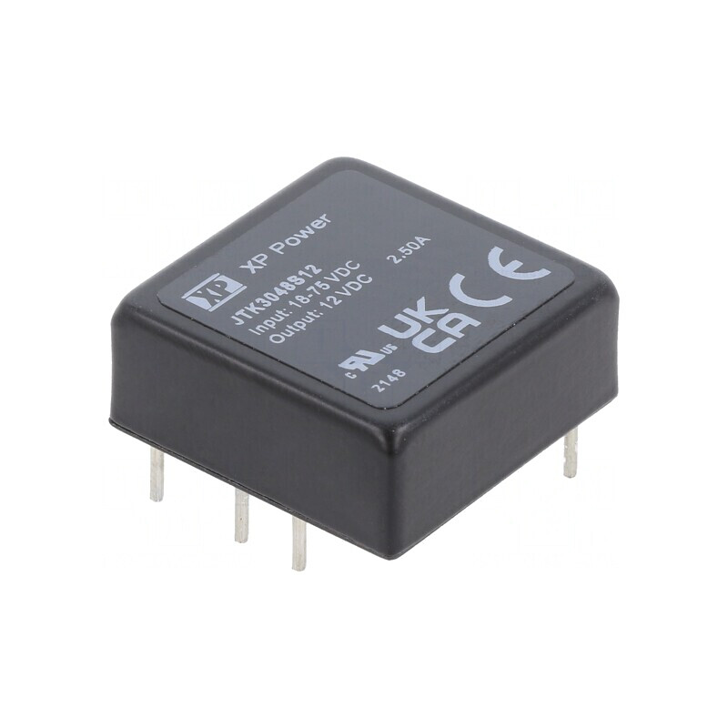 Convertor DC/DC 30W 18-75V la 12V 2.5A 1x1 | Electronic-mag.ro | Componente Electronice