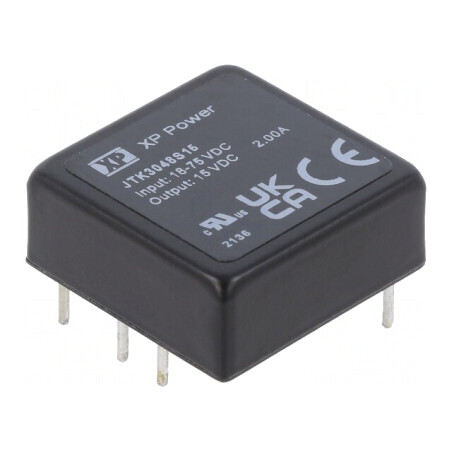 Convertor DC/DC 30W 18-75V la 15V 2A | Electronic-mag.ro | Componente Electronice