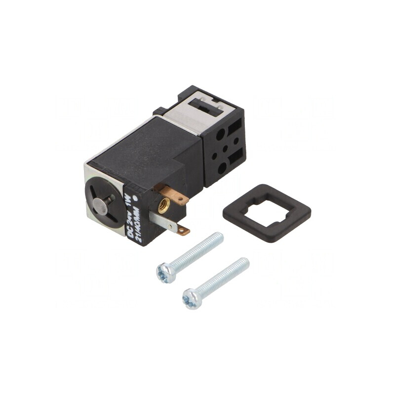 Ventil electromagnetic 24VDC 1-8 bar 3/2 NC | Electronic-mag.ro | Componente Electronice