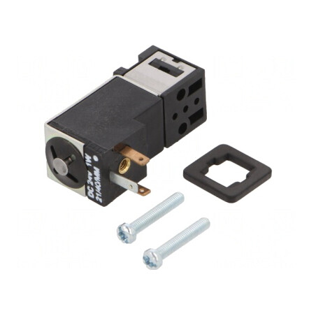 Ventil electromagnetic 24VDC 1-8 bar 3/2 NC | Electronic-mag.ro | Componente Electronice