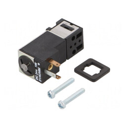 Ventil electromagnetic 24VDC 1-8 bar 3/2 NC | Electronic-mag.ro | Componente Electronice