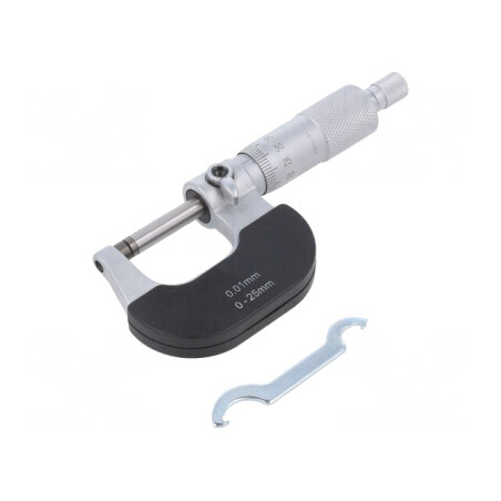 Micrometru 0-25mm | Electronic-mag.ro | Componente Electronice