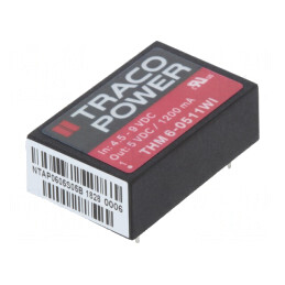 Convertor DC/DC 6W 4.5-9V la 5V 1200mA DIP24 | Electronic-mag.ro | Componente Electronice
