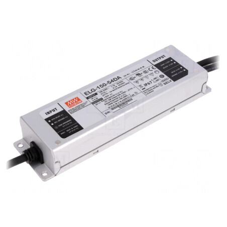 Alimentator LED DALI 150W 54V 2.8A | Electronic-mag.ro | Componente Electronice