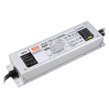 Alimentator LED DALI 150W 72-143VDC | Electronic-mag.ro | Componente Electronice