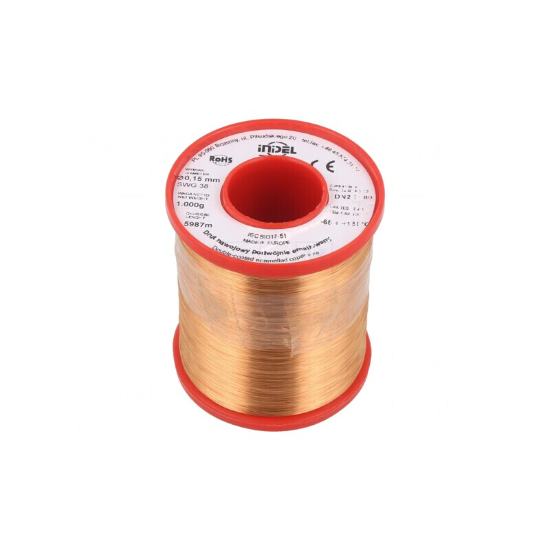 Sârmă emailată dublu 0,15mm 1kg Cu | Electronic-mag.ro | Componente Electronice Sârmă emailată dublu 0,15mm 1kg Cu | Electronic-mag.ro | Componente Electronice
