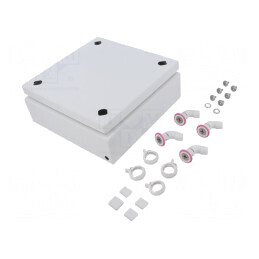 Carcasă Universală din Oțel 200x200x80mm | Electronic-mag.ro | Componente Electronice