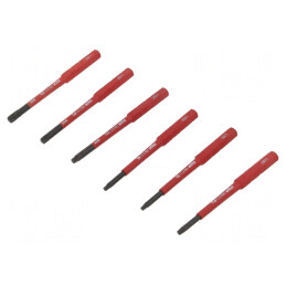Kit Capete Șurubelniță Izolată Torx 75mm 1kVAC 5.5Nm | Electronic-mag.ro | Componente Electronice