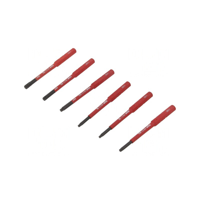 Kit Capete Șurubelniță Izolată Torx 75mm 1kVAC 5.5Nm | Electronic-mag.ro | Componente Electronice