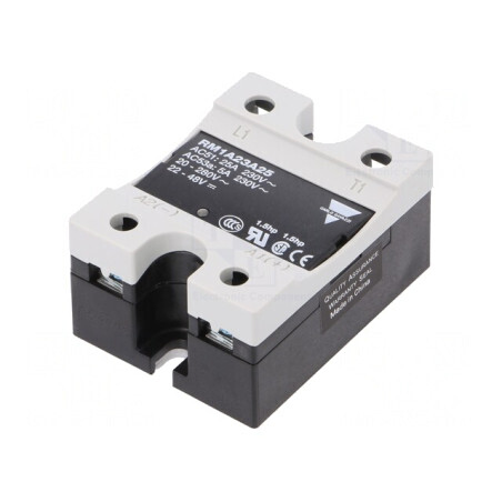 Releu Semiconductor 25A 20-280VAC 22-48VDC 24-265VAC | Electronic-mag.ro | Componente Electronice