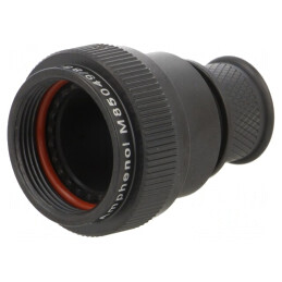 Protecție Mufă Neagră 15mm Accesoriu | Electronic-mag.ro | Componente Electronice
