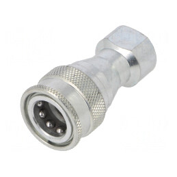 Conector rapid oțel zincat 230bar 106mm