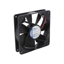 Ventilator axial DC 24V 119x119x25mm 139m3/h 38dBA | Electronic-mag.ro | Componente Electronice