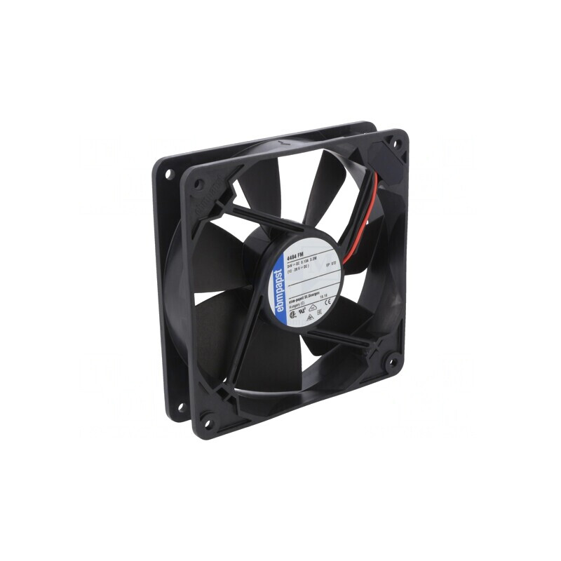 Ventilator axial DC 24V 119x119x25mm 139m3/h 38dBA | Electronic-mag.ro | Componente Electronice