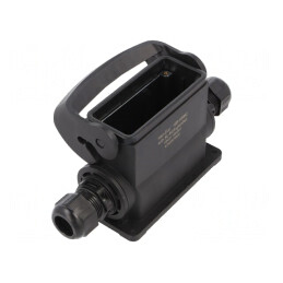 Carcasă pentru conectori HDC Han-Eco B 16B Drept | Electronic-mag.ro | Componente Electronice