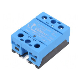 Releu semiconductor 50A 1-fazat 3-32VDC 12-275VAC | Electronic-mag.ro | Componente Electronice