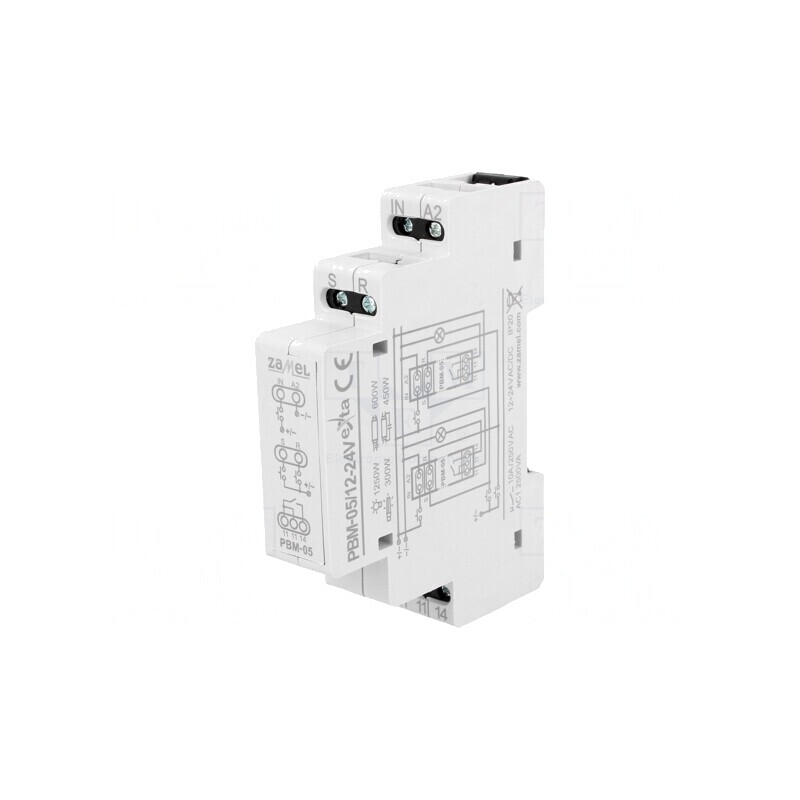 Releu bistabil de impulsuri NO 10A IP20 12-24V | Electronic-mag.ro | Componente Electronice Releu bistabil de impulsuri NO 10A IP20 12-24V | Electronic-mag.ro | Componente Electronice