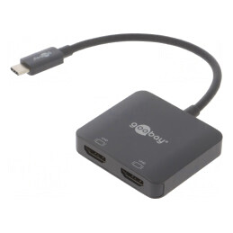 Adaptor HDCP 2.2 HDMI 2.1 USB-C 0.12m | Electronic-mag.ro | Componente Electronice