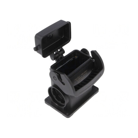 Carcasă pentru conectori HDC Han-Eco B 10B drept | Electronic-mag.ro | Componente Electronice