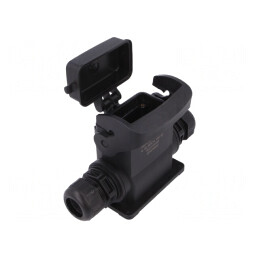 Carcasă pentru Conectori HDC Han-Eco B 10B Drept | Electronic-mag.ro | Componente Electronice