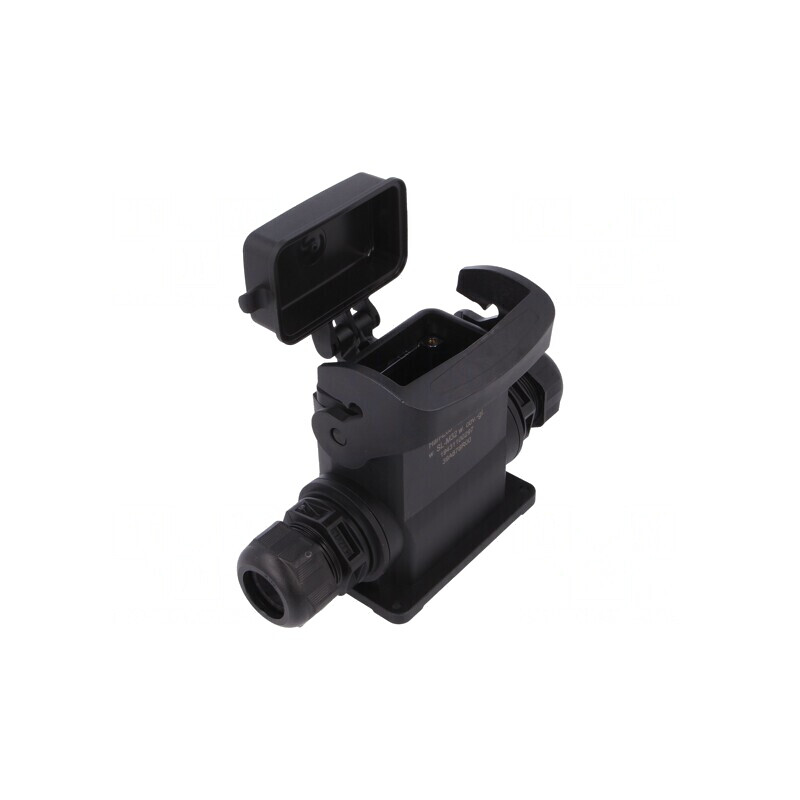 Carcasă pentru Conectori HDC Han-Eco B 10B Drept | Electronic-mag.ro | Componente Electronice