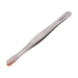 Pensetă 145mm Vârf Lat Formă Lopățică | Electronic-mag.ro | Componente Electronice